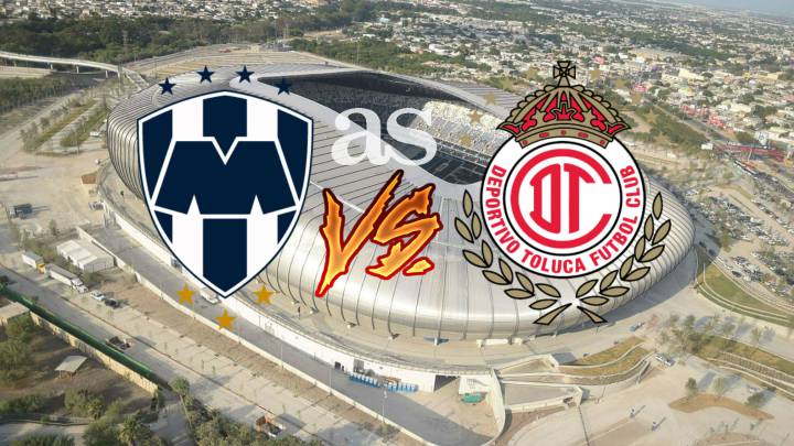 Rayados de Monterrey vs Toluca en vivo online: Liga MX, jornada 6