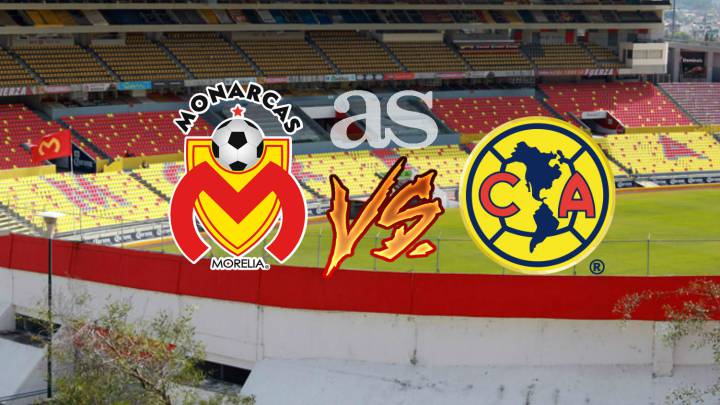 Monarcas Morelia vs América en vivo online: Liga MX, jornada 7