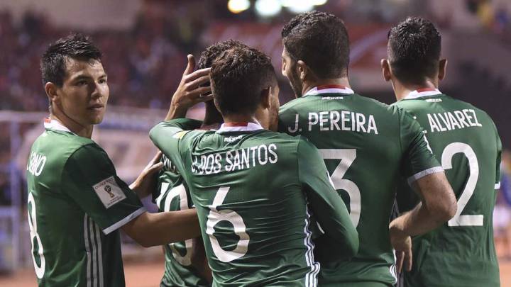 México empata 1-1 en Costa Rica y se mantiene invicto en el Hexagonal de Concacaf