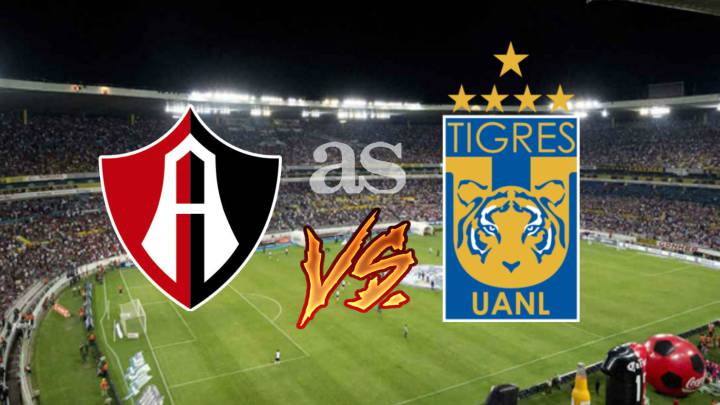 Atlas vs Tigres en vivo online: Liga MX, jornada 8