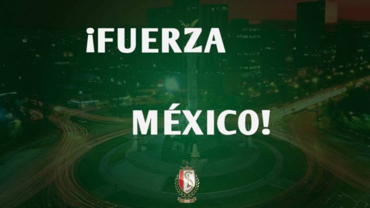 Tras sismo en México, así se pronunciaron equipos extranjeros y futbolistas por el mundo