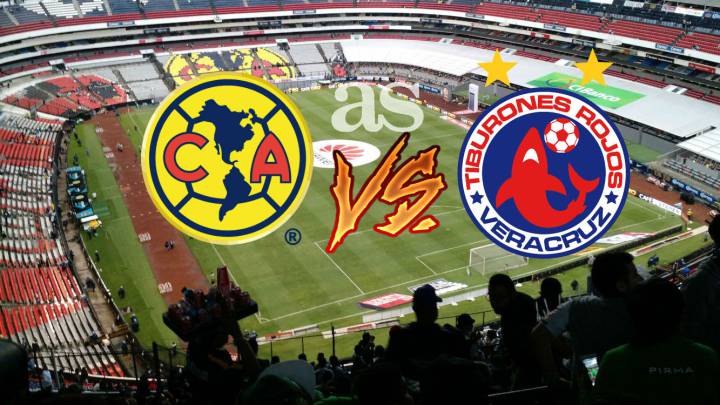 America vs Veracruz en vivo online: Liga MX, jornada 8