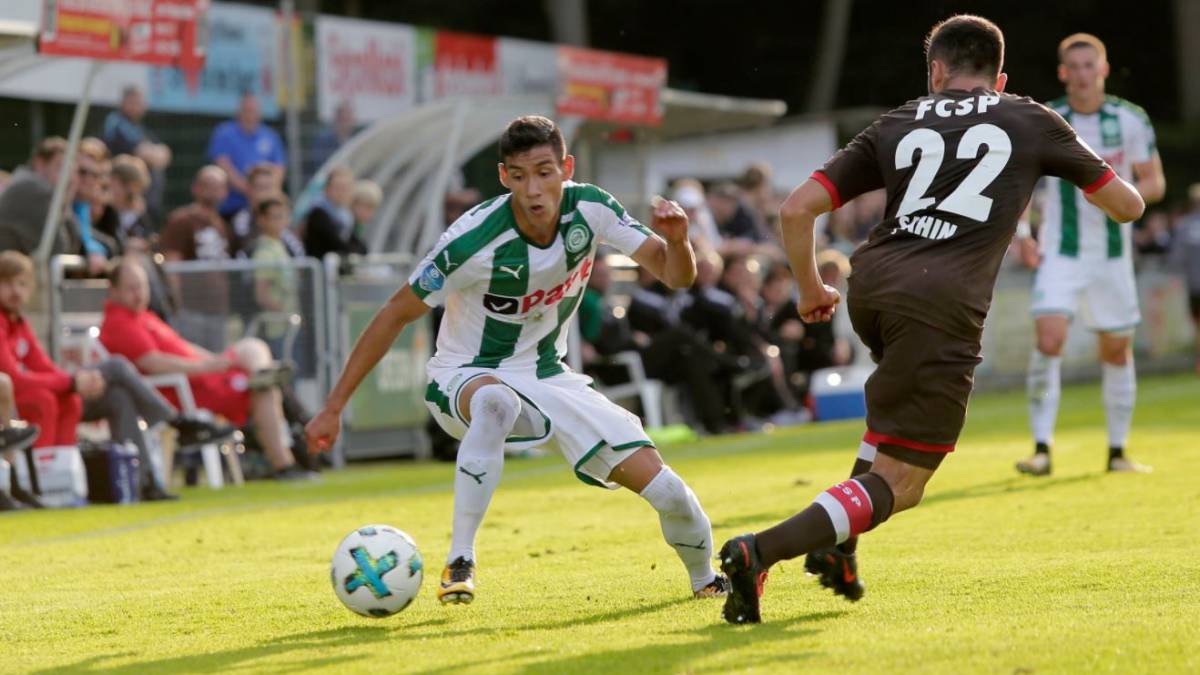Uriel Antuna debutó con el Groningen en empate ante el VVV-Venlo
