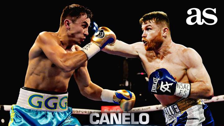 Canelo vs Golovkin (118-110, 113-115, 114-114): Resumen