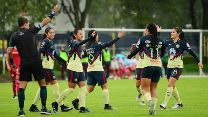 América femenil mantiene paso ganador ante Toluca