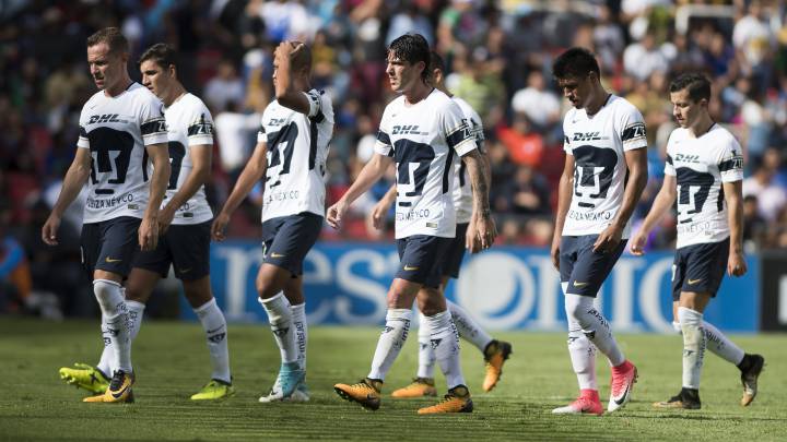 Pumas, último lugar del Apertura 2017
