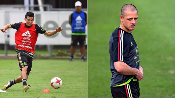 Hirving Lozano y Chicharito quedan fuera ante Honduras
