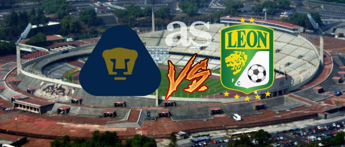 Pumas vs León en vivo online: Liga MX, jornada 10