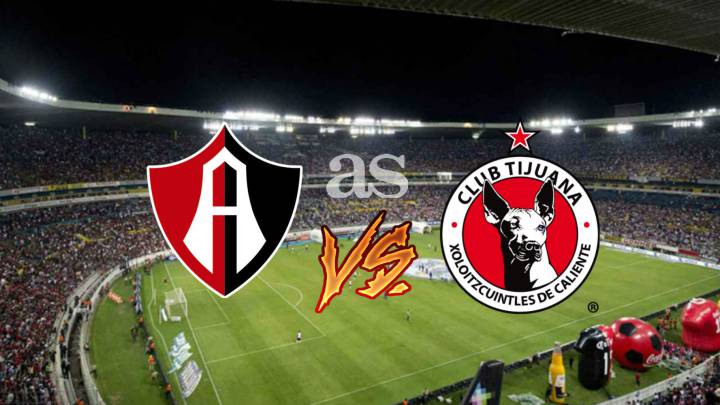 Atlas vs Xolos de Tijuana en vivo online: Liga MX, jornada 14