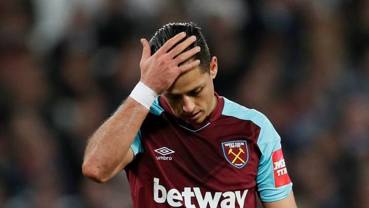 'Chicharito' y West Ham se acercan al fondo de la tabla