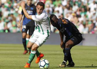 El Betis de Andrés Guardado vuelve a puestos europeos