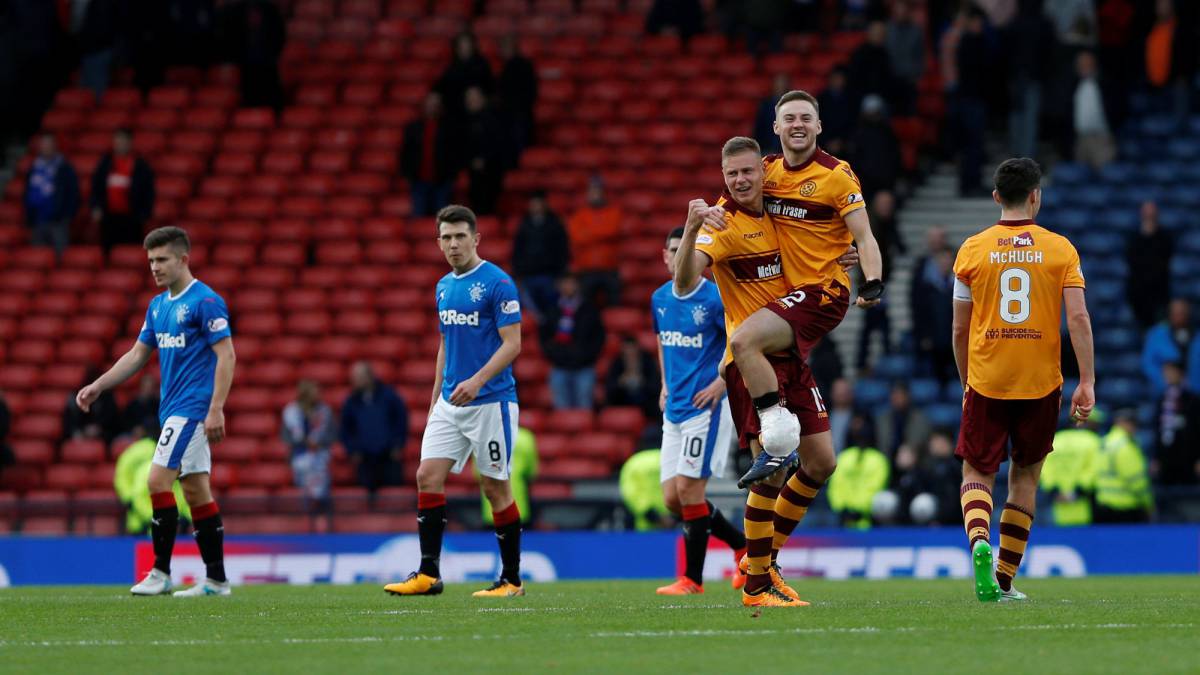 El Rangers de 'Gullit' y Herrera, eliminado de la Copa de la Liga