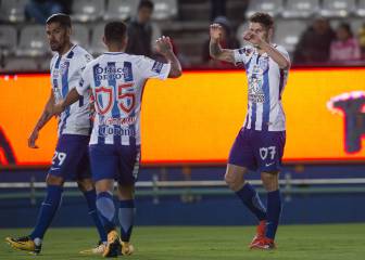 Volvió Pachuca a anotar cinco... un año después