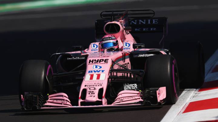 Checo Pérez, octavo en las segundas prácticas en México