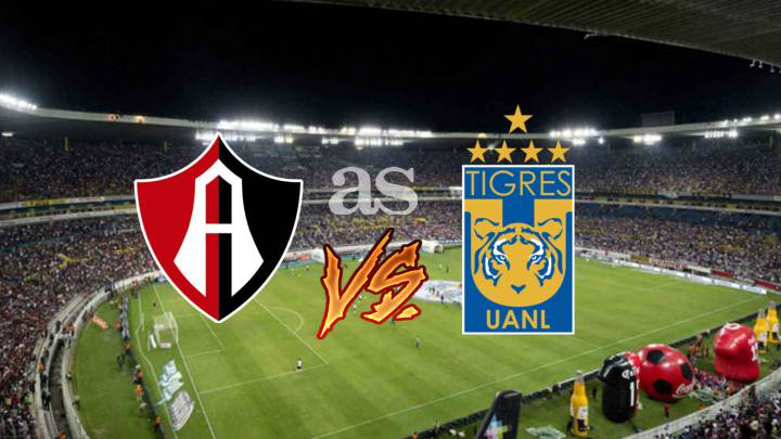 Atlas vs Tigres en vivo online: Liga MX, jornada 8
