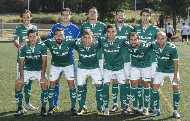 Once inicial del Toledo que se enfrentó al Unión Adarve en la sexta jornada.
