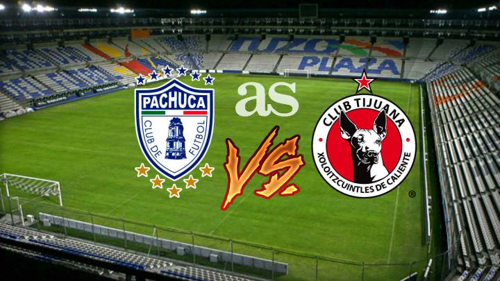 Pachuca vs Xolos de Tijuana en vivo online: Copa MX, Cuartos de Final