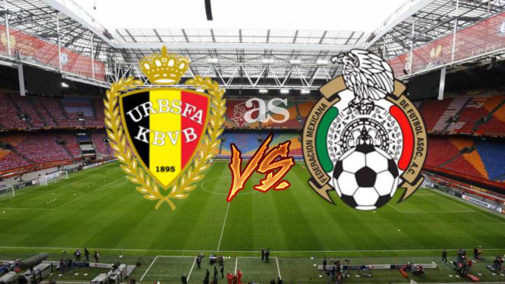 Belgica vs Mexico en vivo online: Amistoso internacional