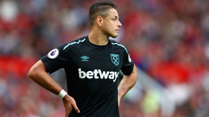Chicharito, baja por dos semanas con el West Ham