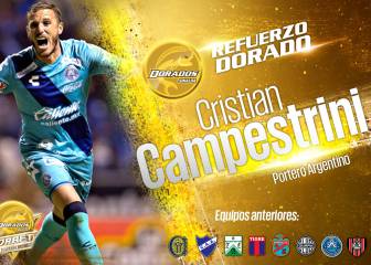 Cristian Campestrini regresa a México con Dorados
