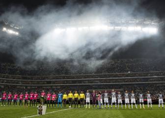 Afición rayada no llenó el BBVA para la final de la Copa MX