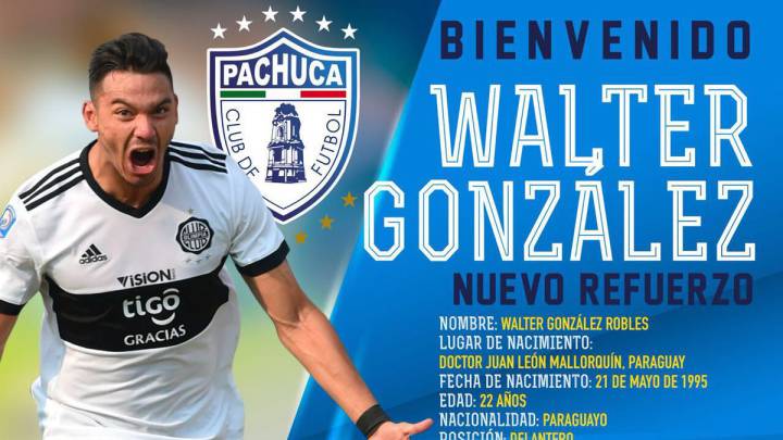 Pachuca anuncia nuevo refuerzo en el ataque