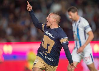 Pumas sorprende al Pachuca con doblete de Nicolás Castillo