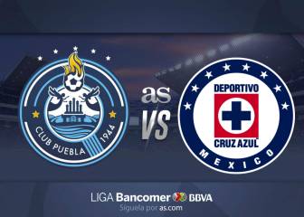 Puebla-Cruz Azul (0-2): Resumen del partido y goles