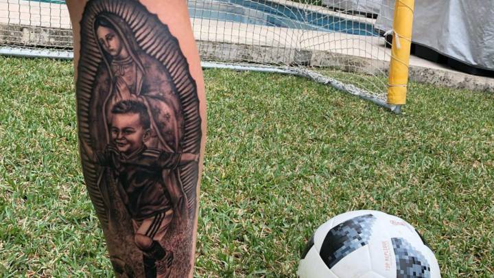 Andre Pierre Gignac, Virgen de Guadalupe