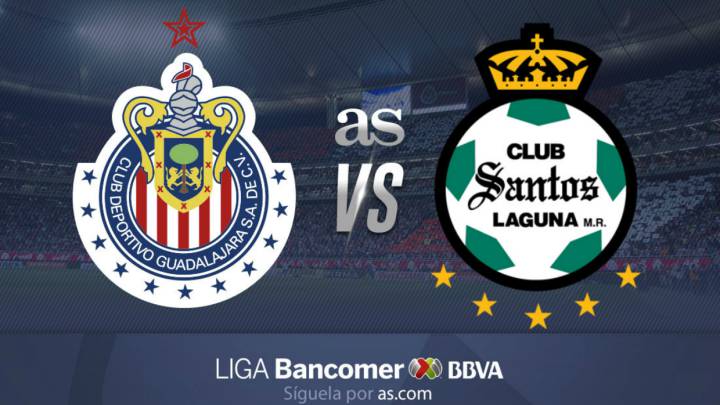 Chivas vs Santos Laguna en vivo: Liga MX, Clausura 2018, jornada 6