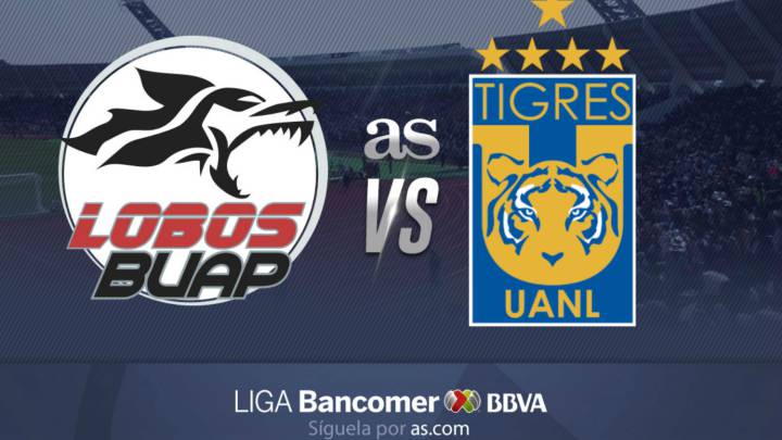 Lobos BUAP vs Tigres en vivo online: Liga MX, Clausura 2018