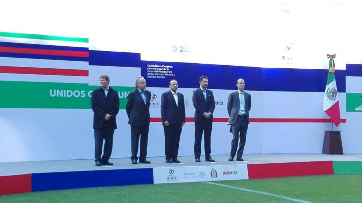 Decio de María presentó las garantías para albergar el Mundial de 2026