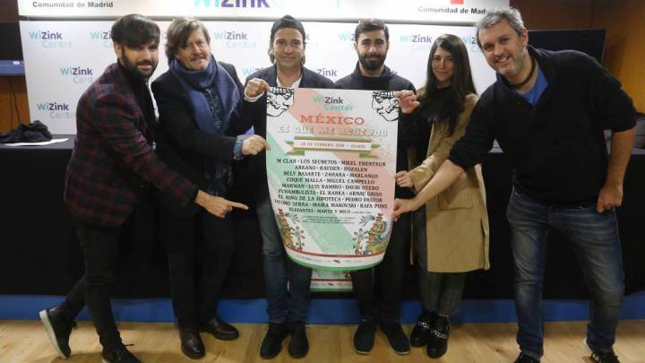 Un carrusel de artistas se reúne para ayudar a México