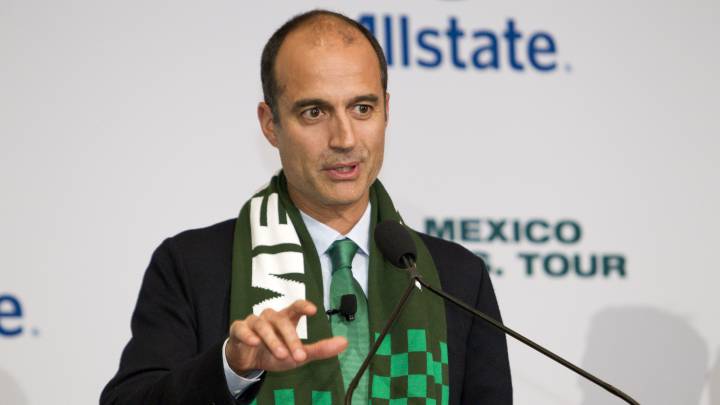 Guillermo Cantú en conferencia de prensa