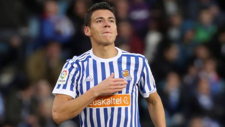 Héctor Moreno anotó en la victoria de la Real Sociedad sobre el Alavés