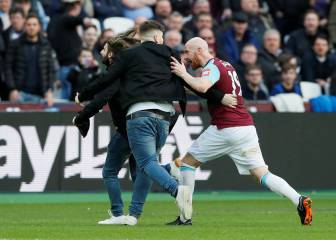 Aficionados intentan agredir a jugadores del West Ham