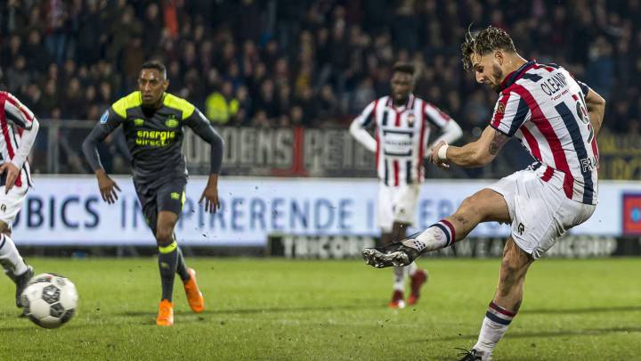 El PSV sin Hirving 'Chucky' Lozano peridó 5-0 ante el Willem II en la jornada 26 de la Eredivisie 2018.