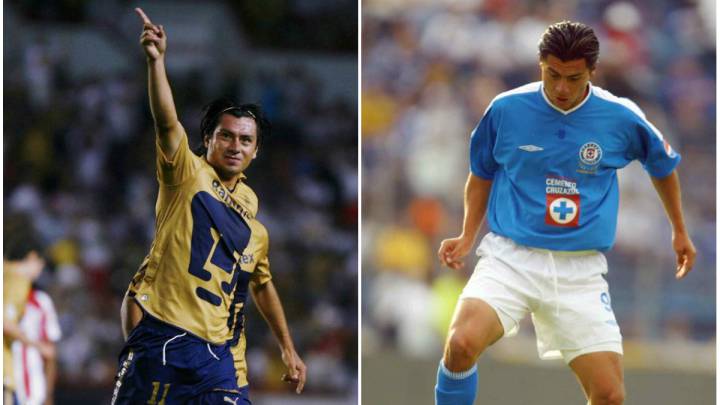 Juan Carlos Cacho, jugador del Cruz Azul y Pumas