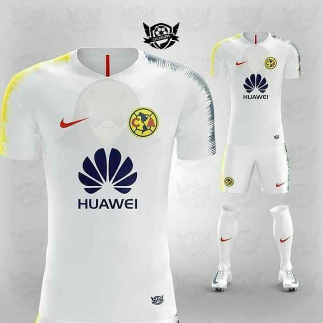 Uniforme América en blanco