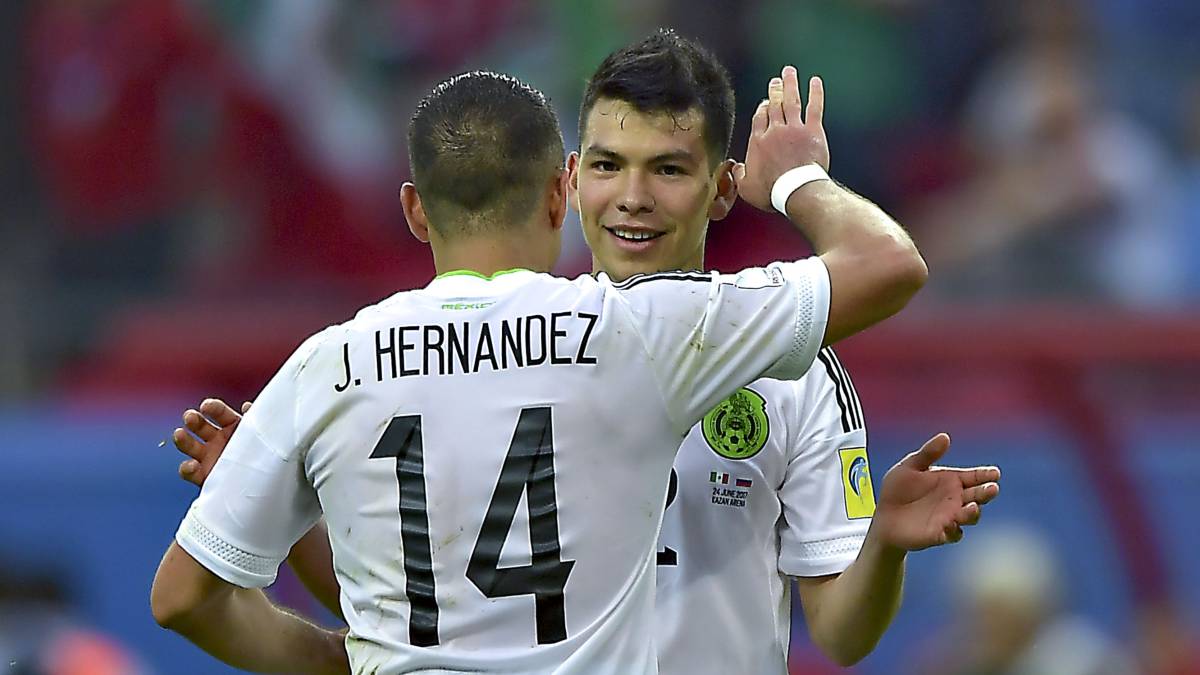 Chucky Lozano y Chicharito jugarán contra Islandia