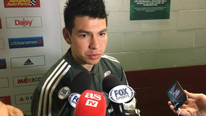 Hirving Lozano: "Se vio muy bien el equipo desde el inicio hasta el final"