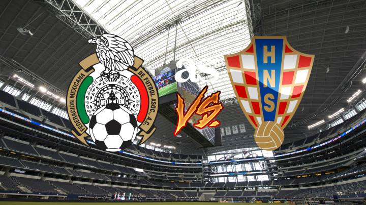 México - Croacia en vivo online: Amistoso, Fecha FIFA
