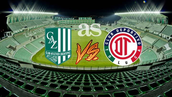 Zacatepec - Toluca en vivo: Copa MX, Semifinales