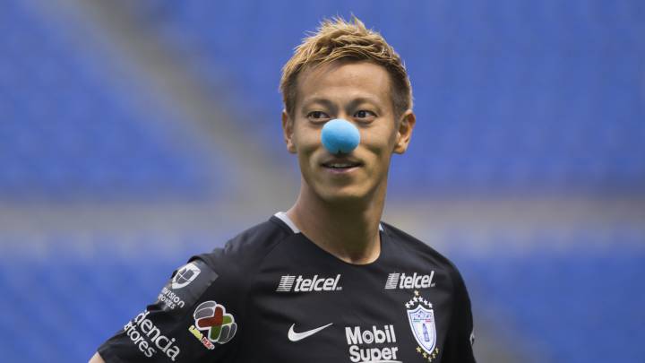 Puebla confunde en redes a Keisuke Honda con la marca de autos