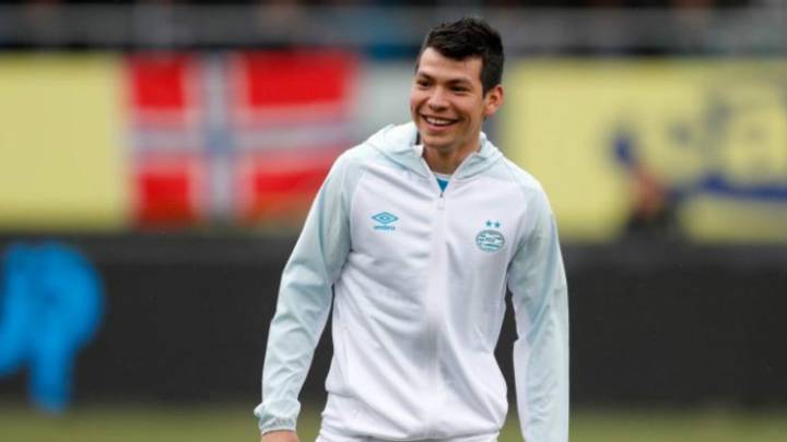 Hirving Lozano salió lesionado