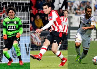 Ochoa, 'Chucky' Lozano y Giovani brillan con sus equipos
