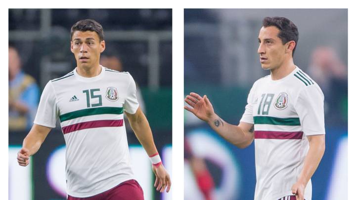 Las lesiones de Héctor Moreno y Andrés Guardado preocupan en la Selección Mexicano.