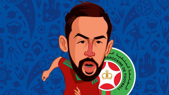 Medhi Benatia, el escudo de la selección de Marruecos