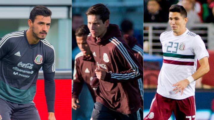 Molina, Damm y Alanís se concentraron con el Tricolor