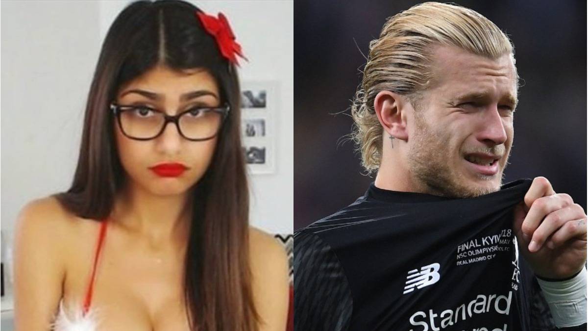 Mia Khalifa manda mensaje con curva a Karius